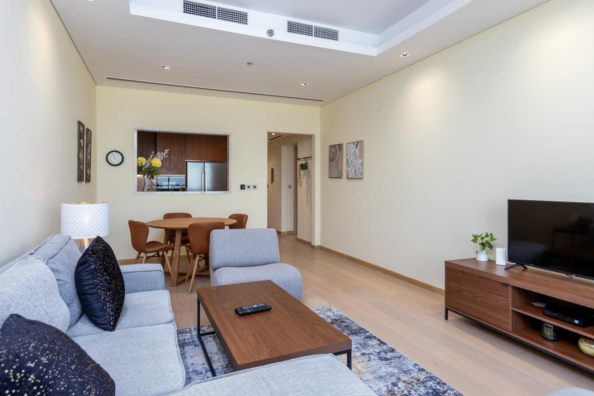 Modern 1Br Apartment, High Floor, Near Dubai Mall Exterior photo